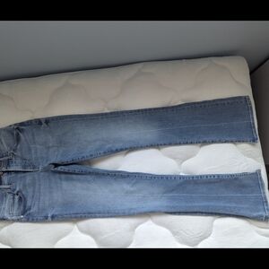 Express Women's Flare Blue Jeans